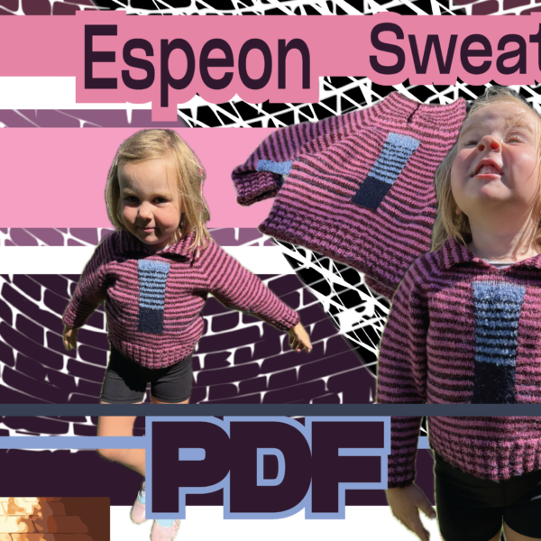 Espeon Sweater Kids - PDF